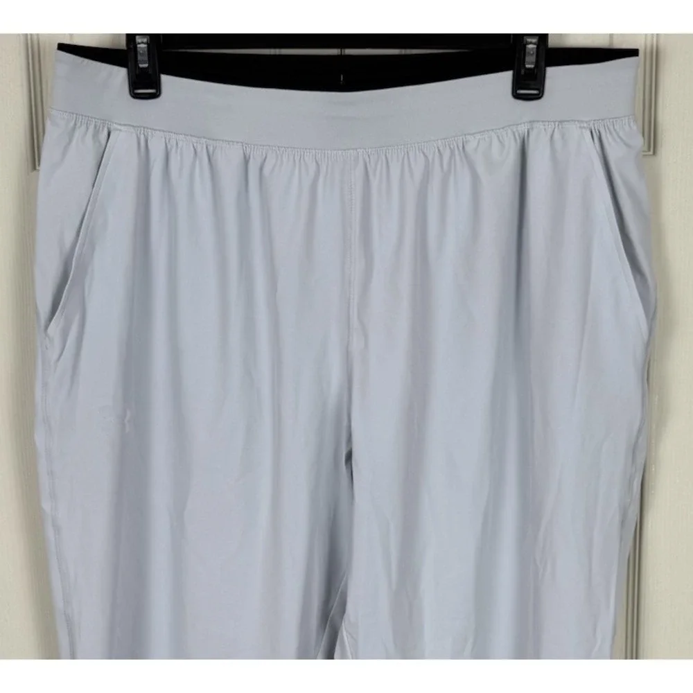 Under Armour Men's UA Storm Run Pants XXL Gray Zip Ankle Train‎ Athletic Soccer